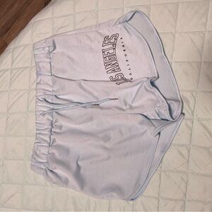 Los Angeles Women's Light Blue Shorts sz L